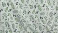 Green Leaves Minky